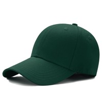 Casquettes de baseball unisexes noires vierges personnalisables à 6 panneaux avec logo en relief, 100 % coton toile, style sportif Dobby urbain