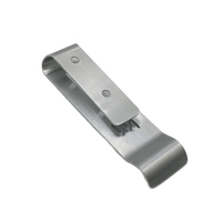 Prix d'usine OEM ODM Clip en forme de U en tôle emboutie en acier inoxydable SUS304 Clip de ceinture plat