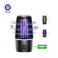 Lámpara Antimosquitos Eléctrica JZ Recargable por USB para el Hogar, Atrapa Moscas para Interiores y Exteriores