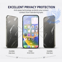 Film protecteur d'écran hydrogel mat anti-espion 180x120MM, impression graphique personnalisée pour machine de découpe
