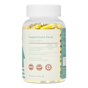 ImmuneBoost 90 cápsulas Suplemento DE SALUD antioxidante natural con hoja de Moringa para la vitalidad diaria Bienestar equilibrado en una botella - Product Image 3