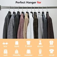 Logo personnalisé pas cher noir blanc femmes jupe robe de mariée cintre veste homme costume cintre manteau bikini chemise antidérapant cintres en plastique