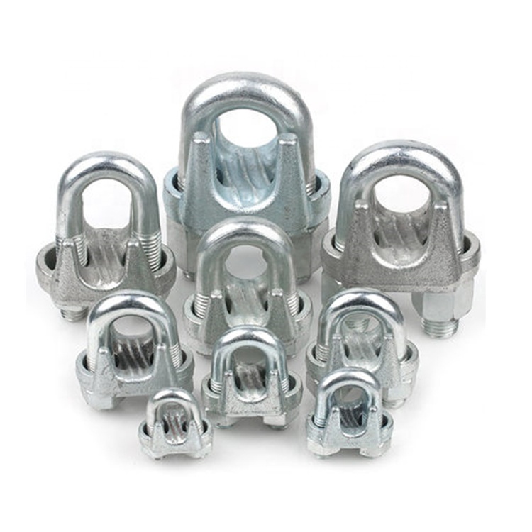 High quality Steel wire rope clip wire rope clamps
