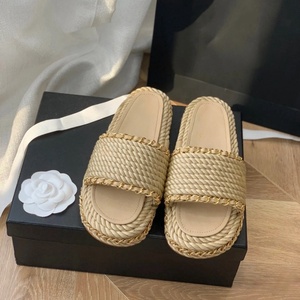 High Quality Designer Shoes Sandals Ladies <b>Slide</b> Light Weight Height Increasing Custom <b>Large</b> Size Luxury Beach for - Product Image 2