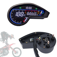 Compteur de vitesse numérique LCD pour moto (nouveau modèle) pour Italika DM150/NXR150/MRX125/Vento Crossmax200 Bros-12V