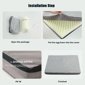 Оптовая продажа, роскошная дешевая ортопедическая кровать для собак - Product Image 6