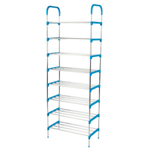 Portable <strong>Shoe</strong> Rack Organizer Cabinet <strong>Storage</strong> 8 Tier <strong>Shoe</strong> Rack <strong>Vertical</strong> <strong>Shoes</strong> Shelf Rack With Cover - Product Image 5