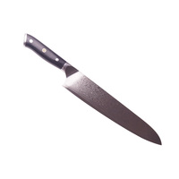 Couteau de chef multifonctionnel en acier inoxydable de 10.6 pouces couteau de coupe de cuisine orientale pour la cuisine cadeau donnant