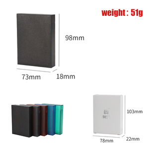 Étui à cigarettes en plastique anti-pression et anti-humidité, design tendance, lot <span class=keywords><strong>de</strong></span> 20, couleurs assorties - Product Image 6