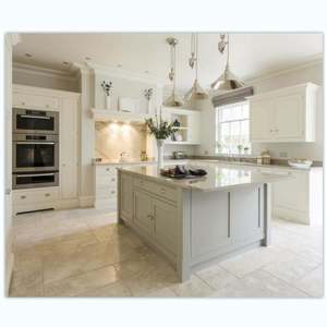 YAMAN European Antique Kitchen <b>Cabinet</b> With <b>Tall</b> Wall Kitchen <b>Cabinet</b> - Product Image 2