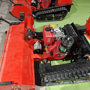 Tracteur forestier diesel télécommandé, tondeuse industrielle tout-terrain pour la coupe de l'herbe sur les pentes montagneuses - Product Image 1