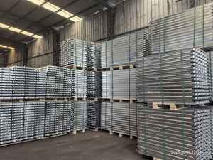 Hot <b>Dip</b> Galvanized Steel Planks Suppliers Steel Scaffold Platform Pierced Steel Plank Frame Metal Deck - Product Image 5