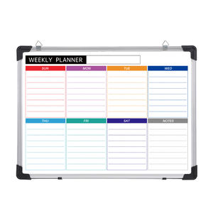 Planificateur hebdomadaire de tableau blanc de calendrier magnétique effaçable à sec interactif d'une <span class=keywords><strong>semaine</strong></span> - Product Image 1