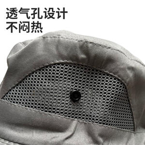Summer Mesh Bucket Hat For <b>Men</b> Wide Brim Breathable Outdoor Fishing Hiking Hat Canvas Adult Sports <b>Cap</b> - Product Image 2