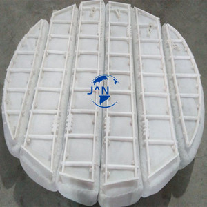 Eliminador de niebla de alambre de plástico PP PE PVC PTFE tejido, almohadilla de malla, rejilla de soporte desempañador para soldadura de corte de torre de separación incluida - Product Image 2