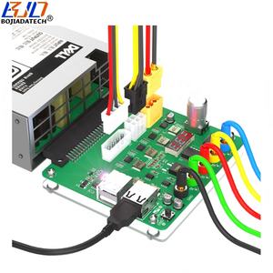 لوحة توصيل بـ 60 سن مع موصلات موليكس 4 سن و6 سن وXT60 ومخرجات 3.3 فولت و5 فولت و12 فولت و4 منافذ USB 2.0 لمزود طاقة خادم ديل - Product Image 5