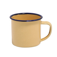 Tasse en émail de Style américain de haute qualité avec poignée tasse à thé en verre pour Camping voyage Sublimation thé café bière eau cadeau tasse