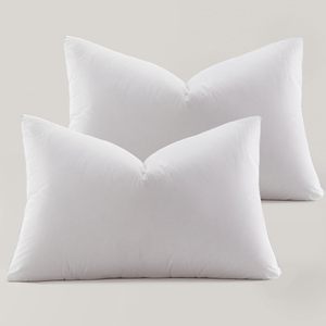<span class=keywords><strong>Oreiller</strong></span> de luxe en plumes, haute densité, moelleux, hypoallergénique, antistatique, qualité hôtelière, confort chambre à coucher - Product Image 1