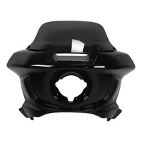 Ensemble complet de carénage avant, pare-brise et phare compatible avec Harley Street Bob 2018+