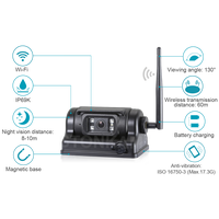 Caméra de recul pour voiture STONKAM WIFI, application Android IOS, aimant, caméra de recul pour véhicule avec batterie intégrée pour camion, fourgonnette, remorque