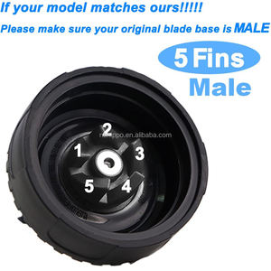 Lama di <span class=keywords><strong>Ricambio</strong></span> Bestseller per <span class=keywords><strong>One</strong></span> <span class=keywords><strong>Blade</strong></span>, Lama Sostitutiva a 7 Denti per Frullatore 	 Frullatore Ninja SS151 TWISTi DUO - Product Image 2