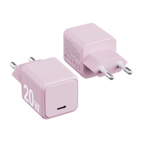 Bloc de charge EU Chargeur d'alimentation USB C Chargeur de téléphone enfichable Carregador Adaptateur de chargeur 20W pour le chargement de téléphone portable