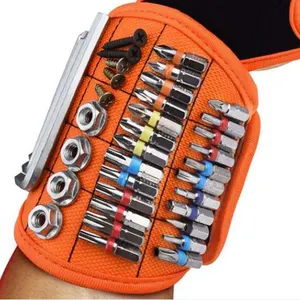 Набор инструментов, магнитный ремешок на запястье, сумка для инструментов, ремешок на запястье для переноски инструмента