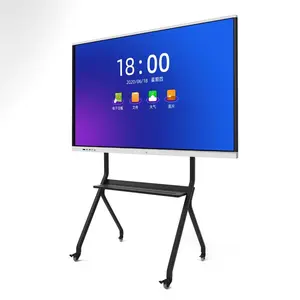 2024 Hot Sales OEM 4K Classroom TV Display Interactive Flat Panel Digital Writing LCD Touch Screen Smart Whiteboard