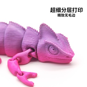 Modelo de Lagarto Camaleón Impreso en 3D, Multiarticulado y Móvil, para Regalo o Decoración - Product Image 5
