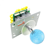 Arcade de 12V LED pour manette lumineuse de poussoir de pièce de monnaie pour l'amusement de langue anglaise de machine de jeu