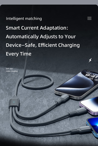 Cable de Carga Universal 3 en 1 LavaFast - Product Image 2