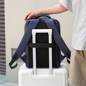 Nueva Mochila de Viaje Casual de Moda para Hombre, de Gran Capacidad, en Mezclilla y Poliéster, para Computadora Portátil, para Negocios, para Mujer - Product Image 4