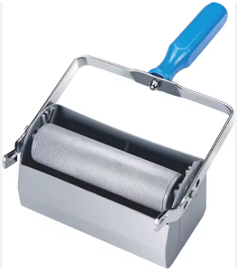 Accessoires <span class=keywords><strong>de</strong></span> <span class=keywords><strong>réservoir</strong></span> <span class=keywords><strong>de</strong></span> différentes tailles poignée cadre applicateur mur caoutchouc motif <span class=keywords><strong>rouleau</strong></span> <span class=keywords><strong>de</strong></span> <span class=keywords><strong>peinture</strong></span> <span class=keywords><strong>rouleau</strong></span> décoratif pour la construction - Product Image 5