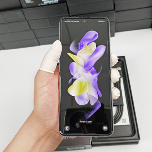 Venta al Por Mayor de Teléfonos Celulares Usados <span class=keywords><strong>Galaxy</strong></span> Z <span class=keywords><strong>Flip</strong></span> <span class=keywords><strong>4</strong></span> 5 6, 99% Nuevos, Originales, Desbloqueados, Disponibles en 128GB <span class=keywords><strong>256GB</strong></span> 512GB, Compra al Por Mayor - Product Image 3