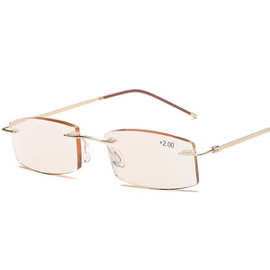 Teenyoun <span class=keywords><strong>gafas</strong></span> de lectura de los hombres Anti rayos azules la <span class=keywords><strong>presbicia</strong></span> mujeres Vintage sin montura <span class=keywords><strong>gafas</strong></span> dioptrías + 1,0, 1,5, 2,0, 2,5, 3,0, 3,5, 4,0 - Product Image 2