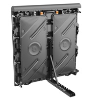 Écran LED périmétrique P8 pour stade extérieur 960x960mm, boîtier en fer pour publicité sur terrain de sport