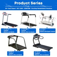 Tapis roulant JINYU JY-PAT-4A pour personnes âgées, usage domestique, multifonctionnel, silencieux, pliable, exercices aérobiques, entraînement physique