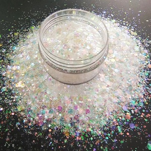 Offre Spéciale – Paillettes Hexagonales Roses et Violettes en Gros, Populaires, en Polyester Résistant aux Solvants - Product Image 5