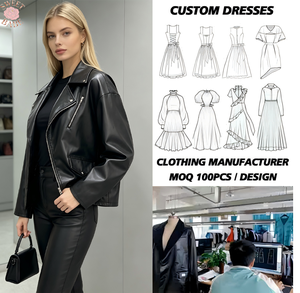 Women Moto Biker <b>Jacket</b>, Lapel Zipper Oversized Black PU Leather <b>Jacket</b>, Casual Loose <b>Motorcycle</b> Outerwear for Ladi - Product Image 1