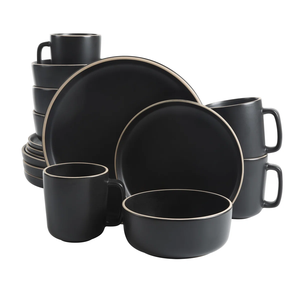 Vajilla de Porcelana Nórdica de Alta Calidad, Apta para Microondas, Ecológica, con Color y Logotipo Personalizables, Marca OEM, Servicio para Hoteles - Product Image 1