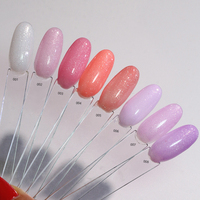 YDC OEM Gel de construction liquide pour extension d'ongles, Gel Polish en vrac, couleurs transparent, blanc, rose, gelée, sans sensation de brûlure, 1 KG pour ongles