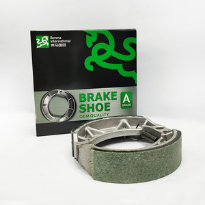 Juego de Zapatas de Freno de Alta Calidad para Motocicletas CG125, FAN125, ECO150, <span class=keywords><strong>BIGBOY</strong></span> 150, Repuestos - Product Image 5