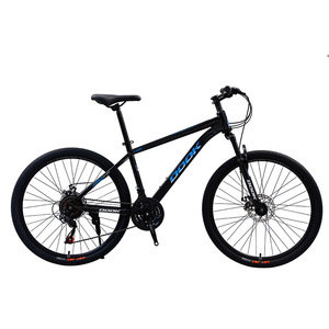 Vélos de montagne à cadre en acier au carbone antichoc à 21 vitesses de 26 <span class=keywords><strong>pouces</strong></span> avec frein à disque, vélo de montagne pour adultes Blake <span class=keywords><strong>rose</strong></span> - Product Image 1