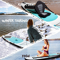 Planche de surf gonflable Double couche à pédale, paddle automatique, possibilité de dropshipping