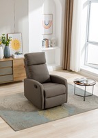 Fauteuil inclinable pivotant et à bascule multicolore pour salon