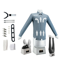 Machine à repasser et sécher AKANE A.84001 1700W 4-en-1 avec panneau de commande intelligent pour chemises, pantalons, chaussures et vêtements
