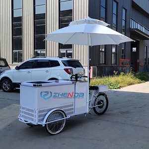 Voitures de livraison de nourriture électriques 2025, kiosque de jus d'extérieur, stand alimentaire mobile avec abri, chariot alimentaire pour centre commercial - Product Image 4
