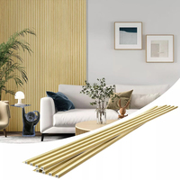 Panneau mural rainuré WPC mat populaire, revêtement en composite bois-plastique pour un décor industriel moderne