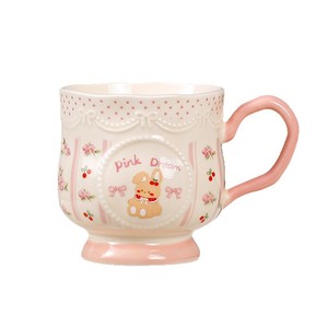 <span class=keywords><strong>Taza</strong></span> de Cerámica con Diseño de Osito de Peluche en Color <span class=keywords><strong>Rosa</strong></span> <span class=keywords><strong>Pastel</strong></span>, Personalizada y Creativa, Estilo Mughigh, para Mujeres, Perfecta para el Día de San Valentín - Product Image 5