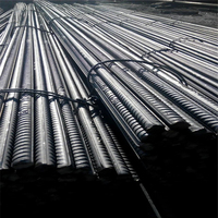 Varilla Corrugada HRB400 HRB400E HRB500 / HRB500E HRB600 de Acero al Carbono para Refuerzo de Concreto, Duradera, Anticorrosiva y de Alta Tenacidad
